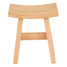 Yori Sungkai Wood Accent Stool